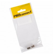 Переходник антенный, (штекер F - штекер TV), (1шт.) (пакет) PROconnect  05-4361-4-7  PROconnect