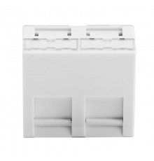 Вставка 45x45 для 2 модулей Keystone, наклонная (аналог Mosaic), белый  RNW452AWH  DKC