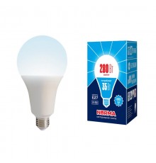 Лампа светодиодная LED-A95-35W/4000K/E27/FR/NR LED мощная 35 ватт А95 матовая Е27 серия Norma 4000K  UL-00005608  Volpe