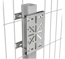 Комплект крепление монтажной пластины к опорам ограждений HDZ  PR80.08123  Промрукав