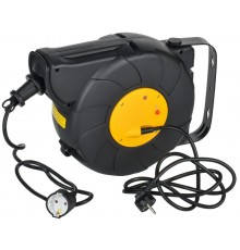 TWIST Катушка УК15 1мест. 2P+PE/15м+2м 3х1,5мм2 автосм.  TW-KP27-16-01-15-02  IEK