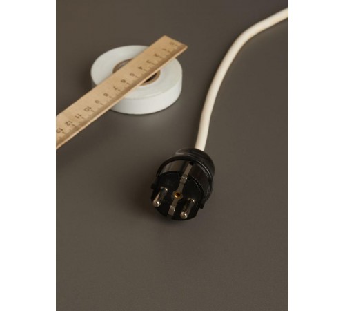 Вилка разборная прямая с з/к 16А черная ВПп10-02-Ст  EVP10-16-01-K02  IEK