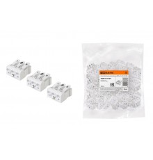 Клемма пружинная соединительная КСП3-L+N+PE, 16 A  SQ0510-0107  TDM