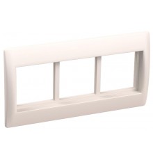 Рамка и суппорт для кабель-каналов Праймер на 6 модулей, 75мм, для 100х40, 100х60  CKK-40D-RSU6-075-K01  IEK