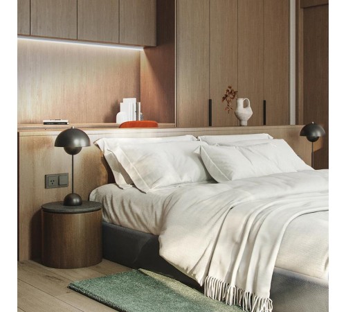 Cветильник светодиодный линейный 4W 4000К AL5038 в пластиковом корпусе с выключателем и сетевым шнуром  27945  FERON