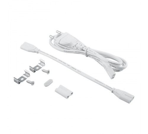 Cветильник светодиодный линейный 4W 4000К AL5038 в пластиковом корпусе с выключателем и сетевым шнуром  27945  FERON