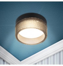 Cветильник встраиваемый под лампу GX53 DK97 BK/BK черный  Б0057459  ЭРА