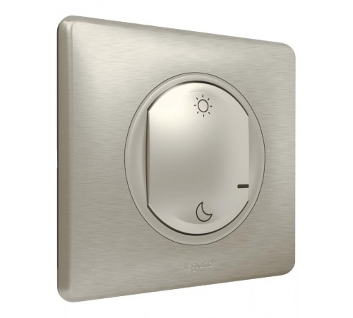 Выключатель Умный беспроводной сценарный Celiane "День/Ночь" рамка титан; титан Netatmo  064885  Legrand