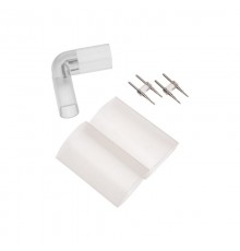 L - коннектор для одностороннего Гибкого Неона 8х16мм (цена за 1 шт.)  134-061  NEON-NIGHT