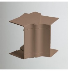 Угол внутренний для РКК-100х60 и 100х40 разводной (коричневый)  УВН-100х60-К  Рувинил