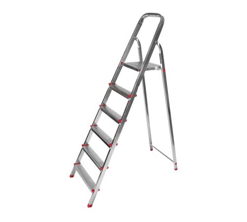 Стремянка металлическая 6 ступенек, усиленный профиль  12-5056  REXANT