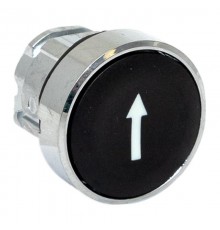 Механизм исполнительный кнопки XB4 черный плоский возвратный без фиксации, стрелка IP65  XB4BA-2156C-65  EKF