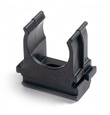 Крепёж-клипса для труб черная д16 (100шт/2000шт уп/кор)  PR13.0394  Строитель