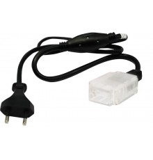 Сетевой шнур 3W для дюралайта LED-F3W со светодиодами (шнур 0,8м), LD122  26094  Feron
