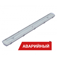 Светодиодный светильник ДСП Diora LPO/LSP 47/6700 прозрачный 6700лм 47Вт 4000K IP65 0.7PF 80Ra Кп<1 Аварийный DLPO47-PZ-4K-A  Diora