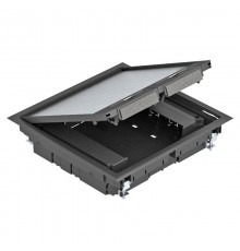 Лючок GES9 55U (Система 55,полиамид,черный) (GES9 55U V 9011)  7405039  OBO Bettermann