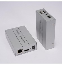 HDMI удлинитель по витой паре RJ-45(8P-8C) кат. 5е/6 120 м  17-6971  REXANT