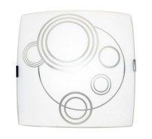 Светильник "Галактика" 300х300 НПБ 09-60-003 М83 матовый белый/кл.штамп металлик  1005205710  Элетех