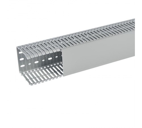 Кабель-канал (крышка + основание) Transcab - 100x100 мм - серый RAL 7030  636122  Legrand