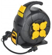 TWIST Катушка УК10 2P+PE/10м 3х1,5мм2 КГ автосм. IP44  TW-KP27-16-04-10-44  IEK