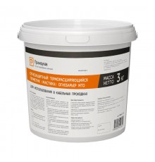 Герметик - мастика огнезащитный терморасширяющийся "Огнебарьер" МТО 3 кг  PR08.21180 