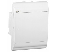 Бокс ЩРВ-П-4 модуля встраиваемый пластик IP41 (210х162х102мм) PRIME белая дверь  MKP82-V-04-WD-41-20  IEK