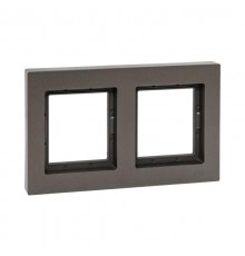 2 - местная рамка, IP44, мокко, пластик Эпика  UP1-FPM-02-44 EKF