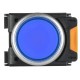 Кнопка d=22мм 1NO+1NC синяя MASTER  MI-BT60-11-3-22-K07  IEK
