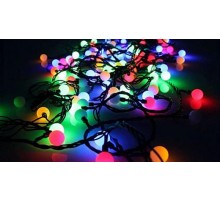 Гирлянда-нить 40 диодов  мульти, CL556  батарейки 3*АА, 4м + 0.5м, IP20  26763  FERON