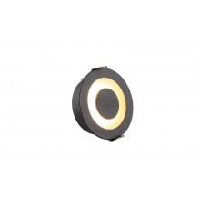 Светильник светодиодный встраиваемый DK2500-BK , IP20, 5Вт, LED 3000, черный/белый, алюминий/акрил  DK2500-BK  DENKIRS