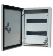 Корпус метал. навесной 400х300х120 24 мод. IP54 ЩРН-24  30251DEK  DEKraft