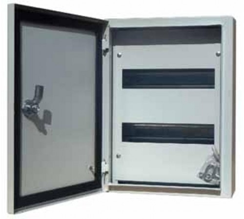 Корпус метал. навесной 400х300х120 24 мод. IP54 ЩРН-24  30251DEK  DEKraft