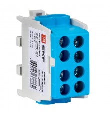Клемма распределительная КСР с двойным винтом 2x35/2x25 синяя PROxima  ksr-2.35-2.25-blue  EKF