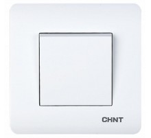 1-клавишный проходной выключатель 10А 250В  715378  CHINT