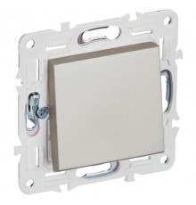 SKANDY Выключатель 1-клавишный перекрестный 10А SK-V03Sh шампань   SK-V13-0-10-K37  IEK