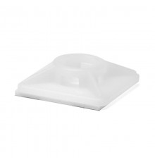 Монтажная база двойная самоклеящаяся 28x28 (спец.состав), белая для хомутов шириной до 4,8мм  25473SR3MV  DKC