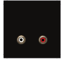 2x Cinch Audio (RCA) MALS1021SW Jung