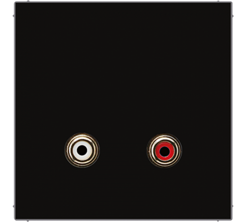 2x Cinch Audio (RCA) MALS1021SW Jung