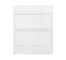 Бокс пластиковый ЩРВ-П-24 IP41 белый (белая дв.)  KR-11-0225  Kranz