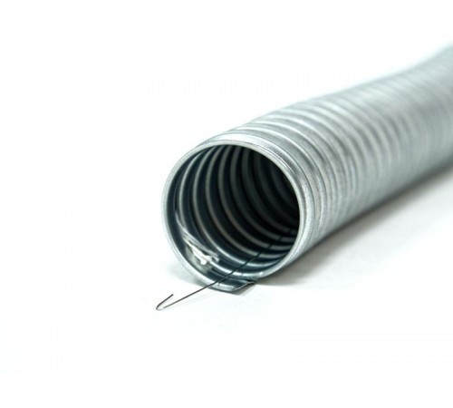 Металлорукав Р3-ЦХ 22 (50 м/уп.) с протяжкой  zeta42456  ГОФРОМАТИК