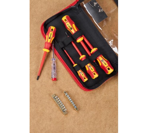 Набор диэлектрических отверток НИО-06 Master  ndo-06  EKF