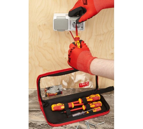 Набор диэлектрических отверток НИО-06 Master  ndo-06  EKF