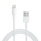 USB кабель для iPhone 5/6/7 моделей ОРИГИНАЛ (чип MFI) 1 м белый  18-0000  REXANT