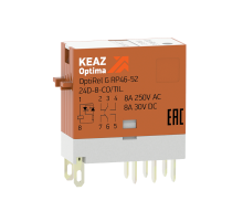 Реле промежуточное OptiRel G RP46-52-12D-8-CO-S/TIL 281054  КЭАЗ