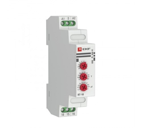 Реле времени (10 устанавл. функц.) RT-10 12-240В EKF PROximart-10-12-240EKF