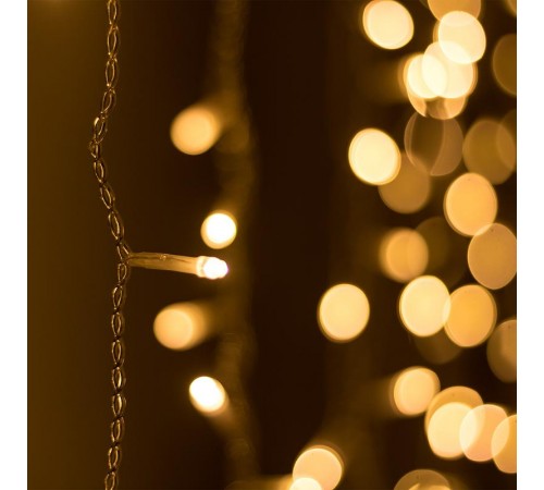 Cветодиодная гирлянда ARD-CURTAIN-HOME-2000x2500-CLEAR-300LED Warm (230V, 12W)  024835  Arlight