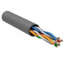 Витая пара U/UTP 5E 24AWG 4PR LSZH 1м серый 305м РФ  BC1-C5E04-121-305-R-G  GENERICA