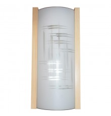 Светильник "Карелия" 370х180х66 НББ 01-2х60-504 "Элегант" матовый /сосна  1005206030  Элетех