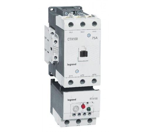 Контактор CTX3 100 3P 75A 2но2нз ~380В  416198  Legrand