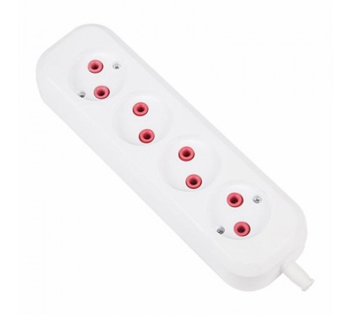 Колодка 4 гнезда без заземления "Эконом"  11-8714  PROconnect